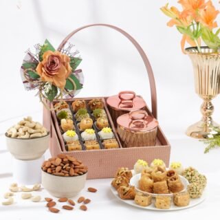 Premium Artisanal Hamper Basket – Premium Baklawa