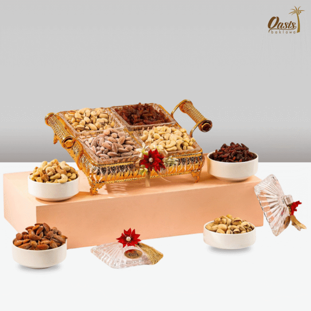 7 Oasis Baklawa’s Candy IV Premium Sweet & Savory Nut Gift Box